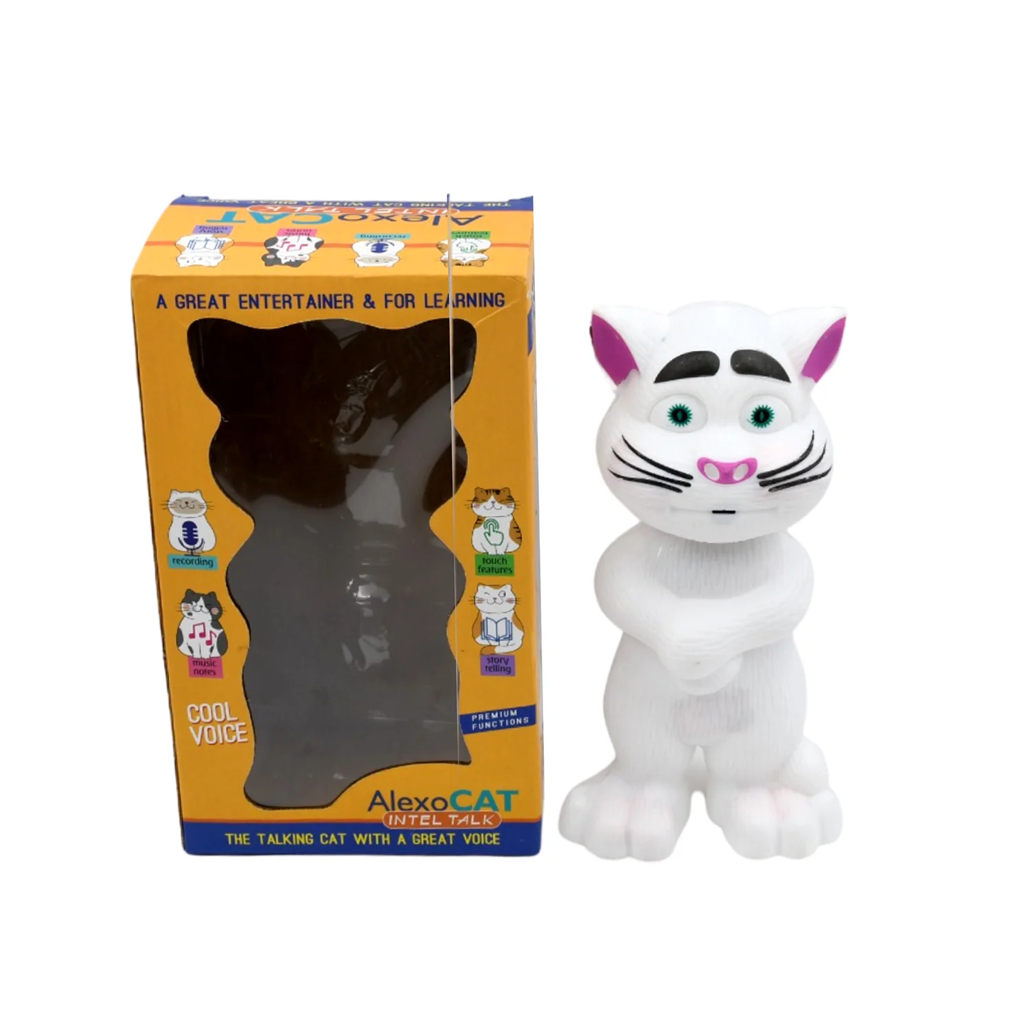 Talking Tom Toy – Interactive Mimicry Cat for Kids & Decor | Puzzlica - Image 3