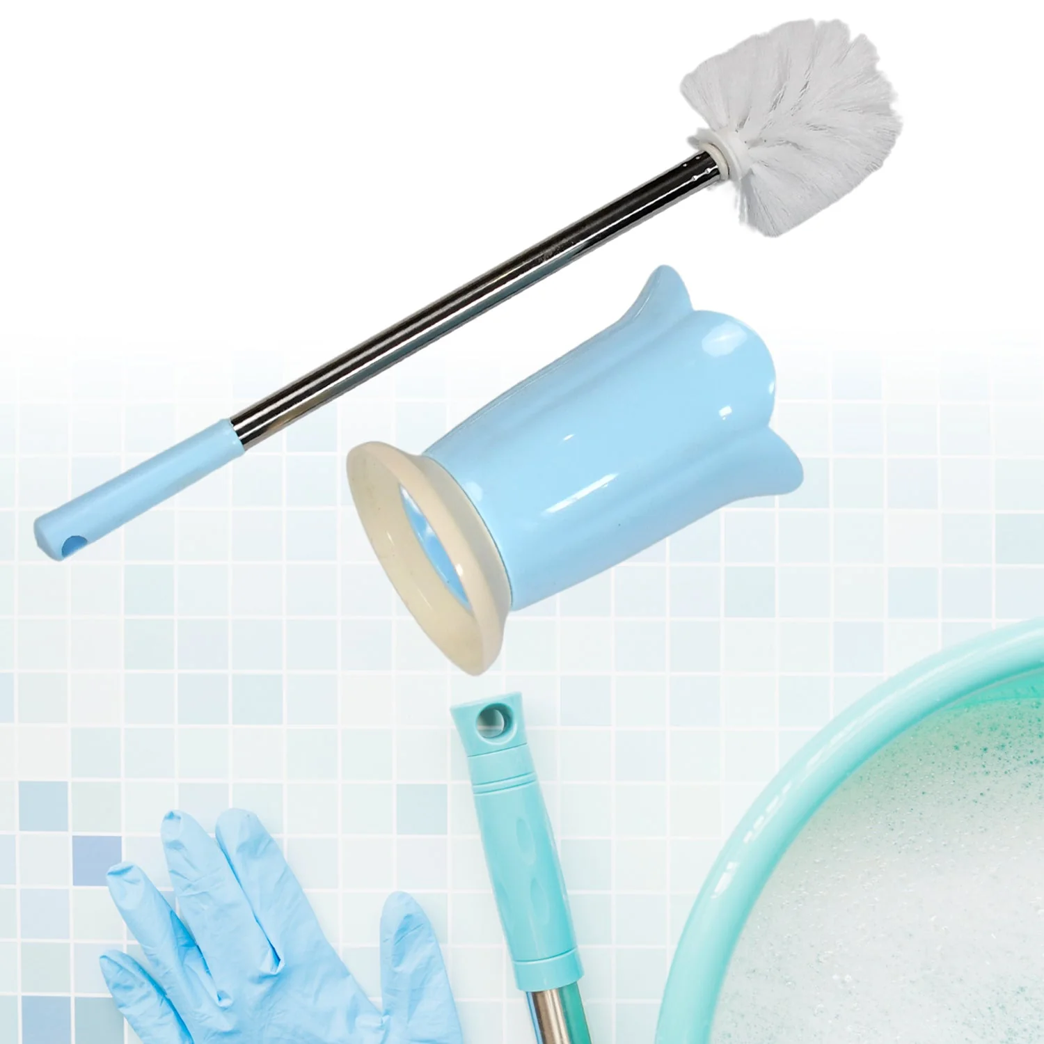 Toilet Brush with Holder – Western & Indian Toilets | Bathora - Image 10