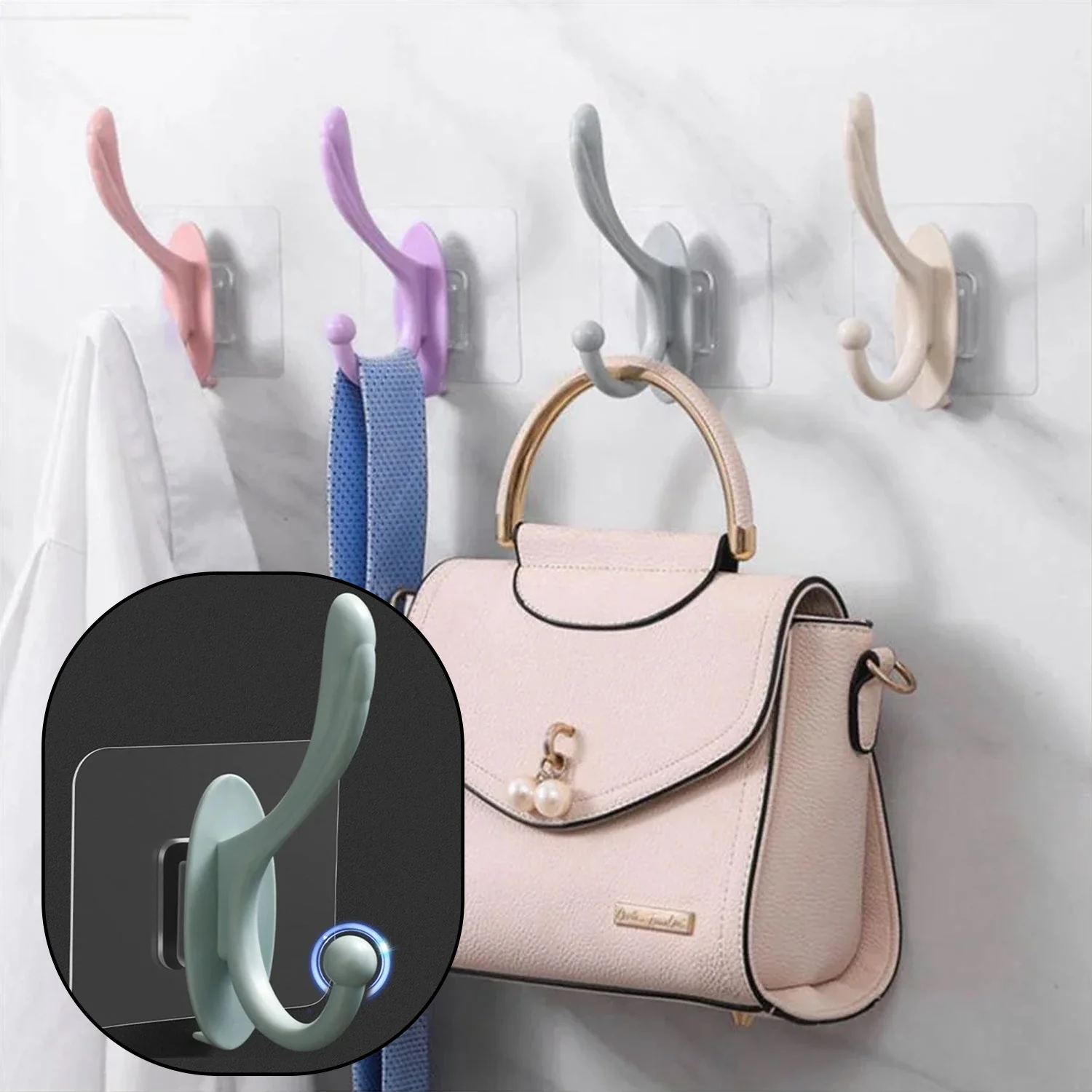 Self Adhesive Wall Hook – Heavy Duty & Drill-Free | Styleva - Image 7