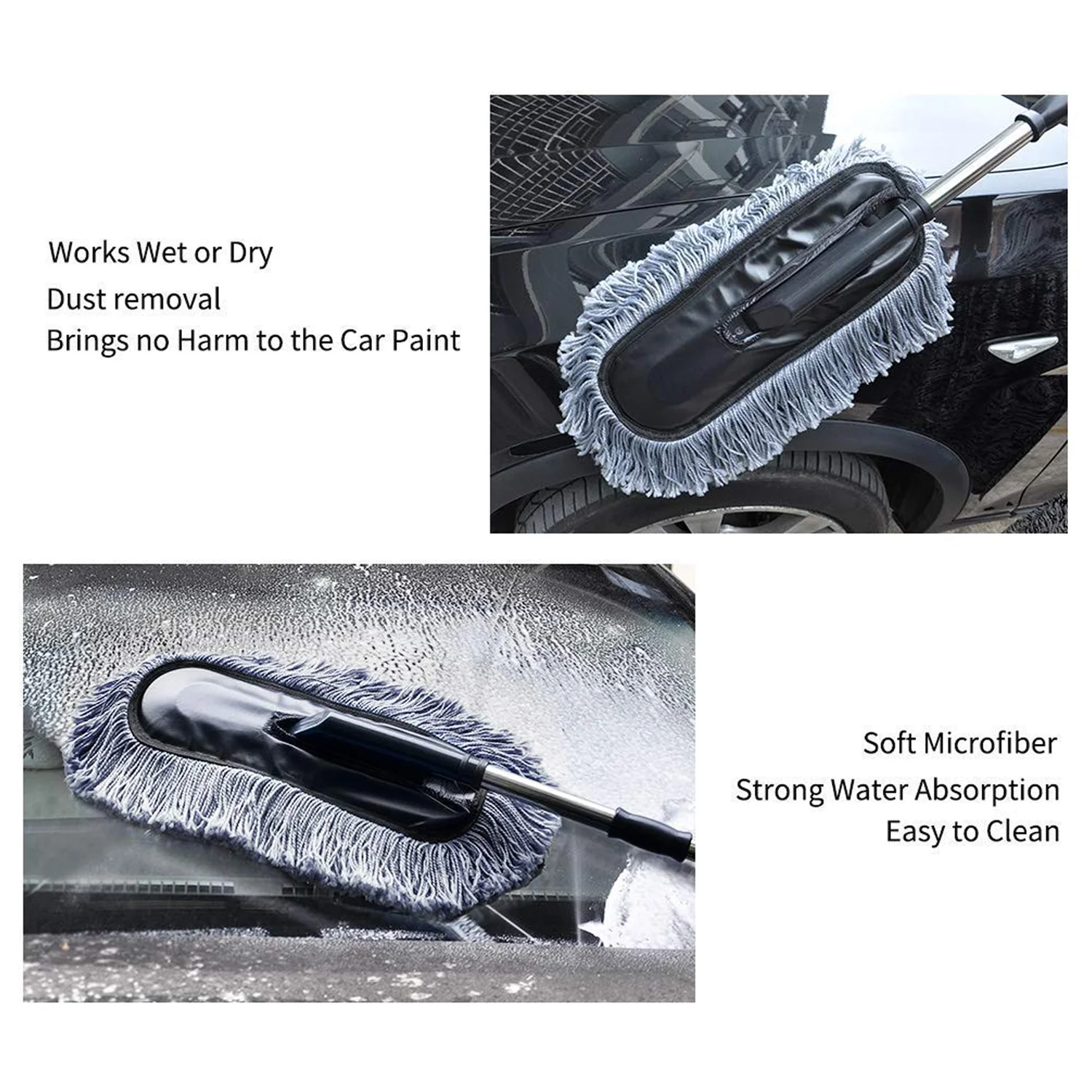 Car Duster – Retractable Handle Microfiber | Velvet Wheels - Image 11