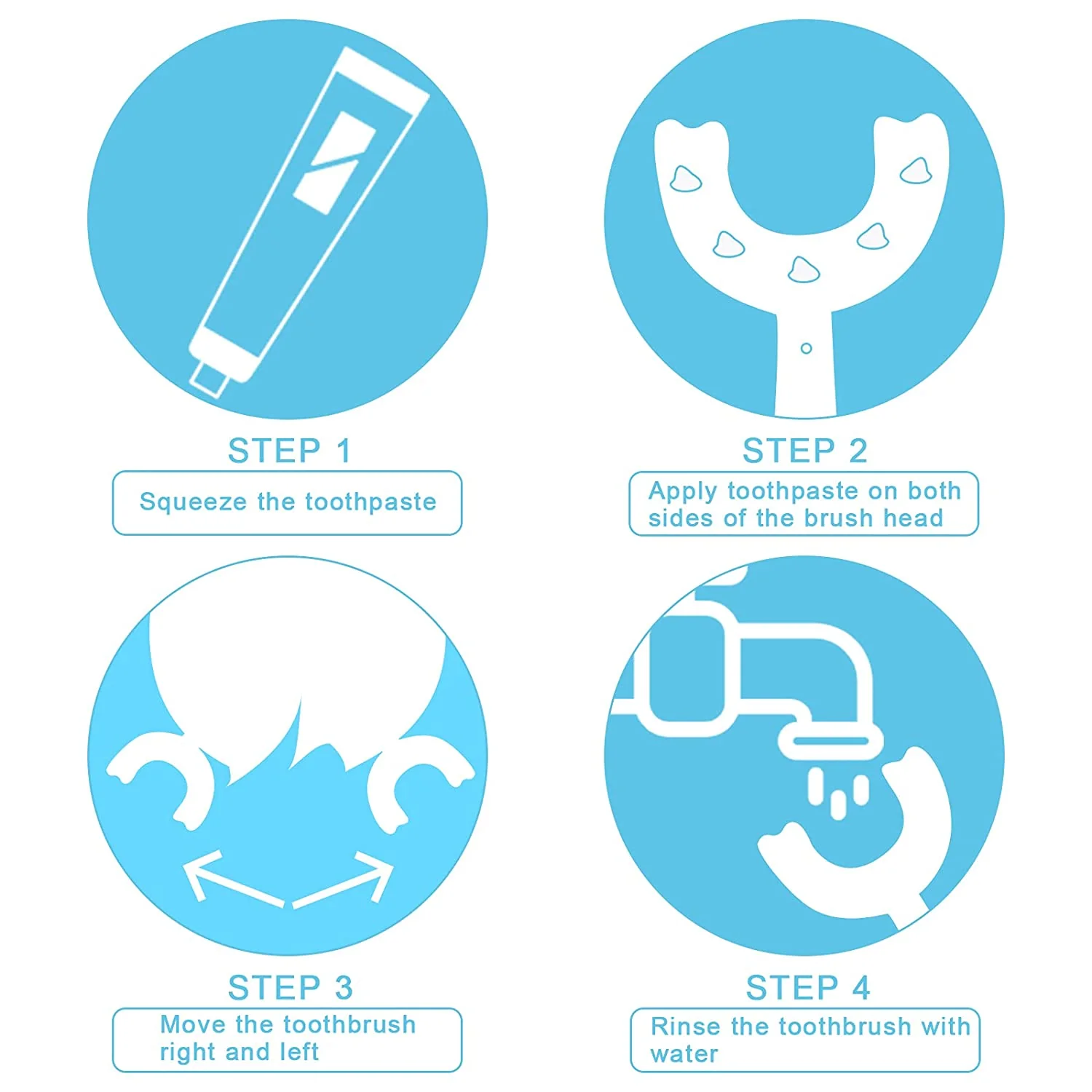 Kids U-Shaped Toothbrush – Gentle Cleaning for Toddlers | Mini Bubbles - Image 11