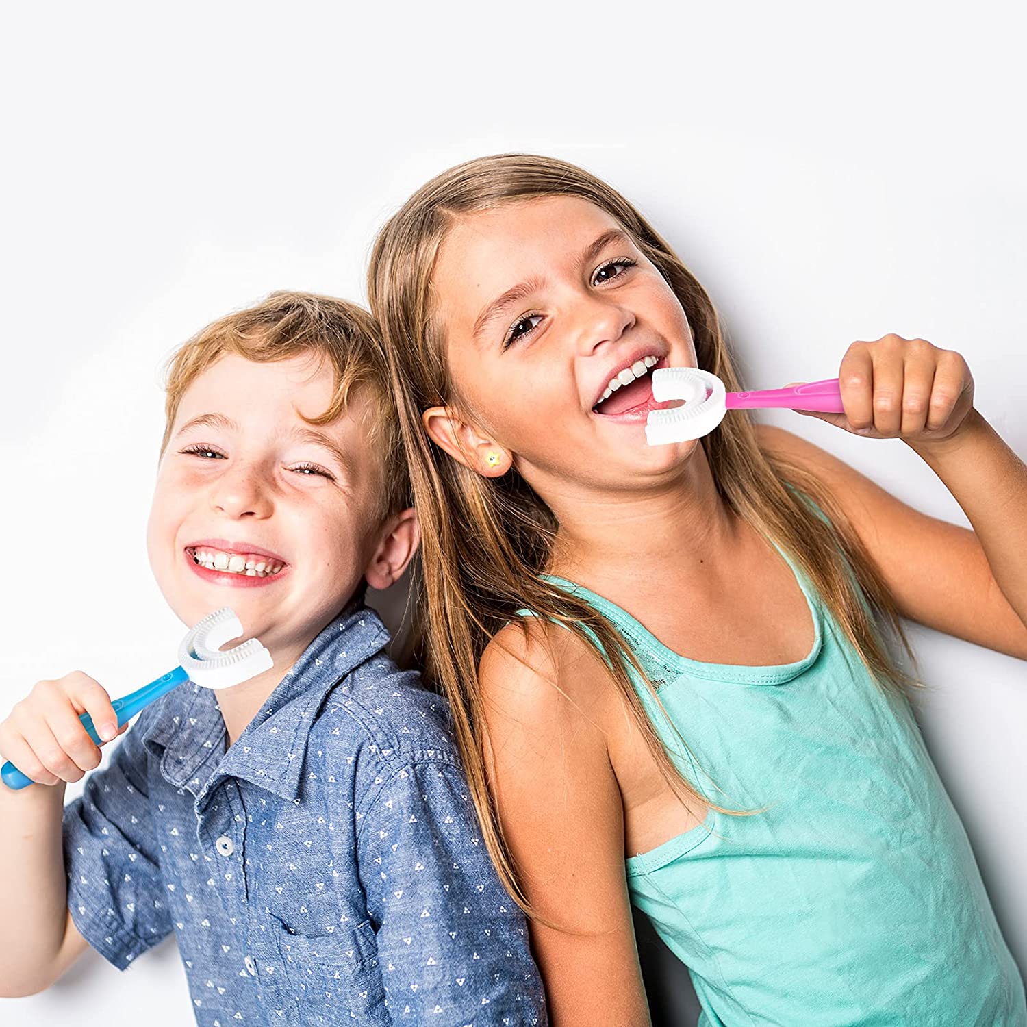 Kids U-Shaped Toothbrush – Gentle Cleaning for Toddlers | Mini Bubbles - Image 12