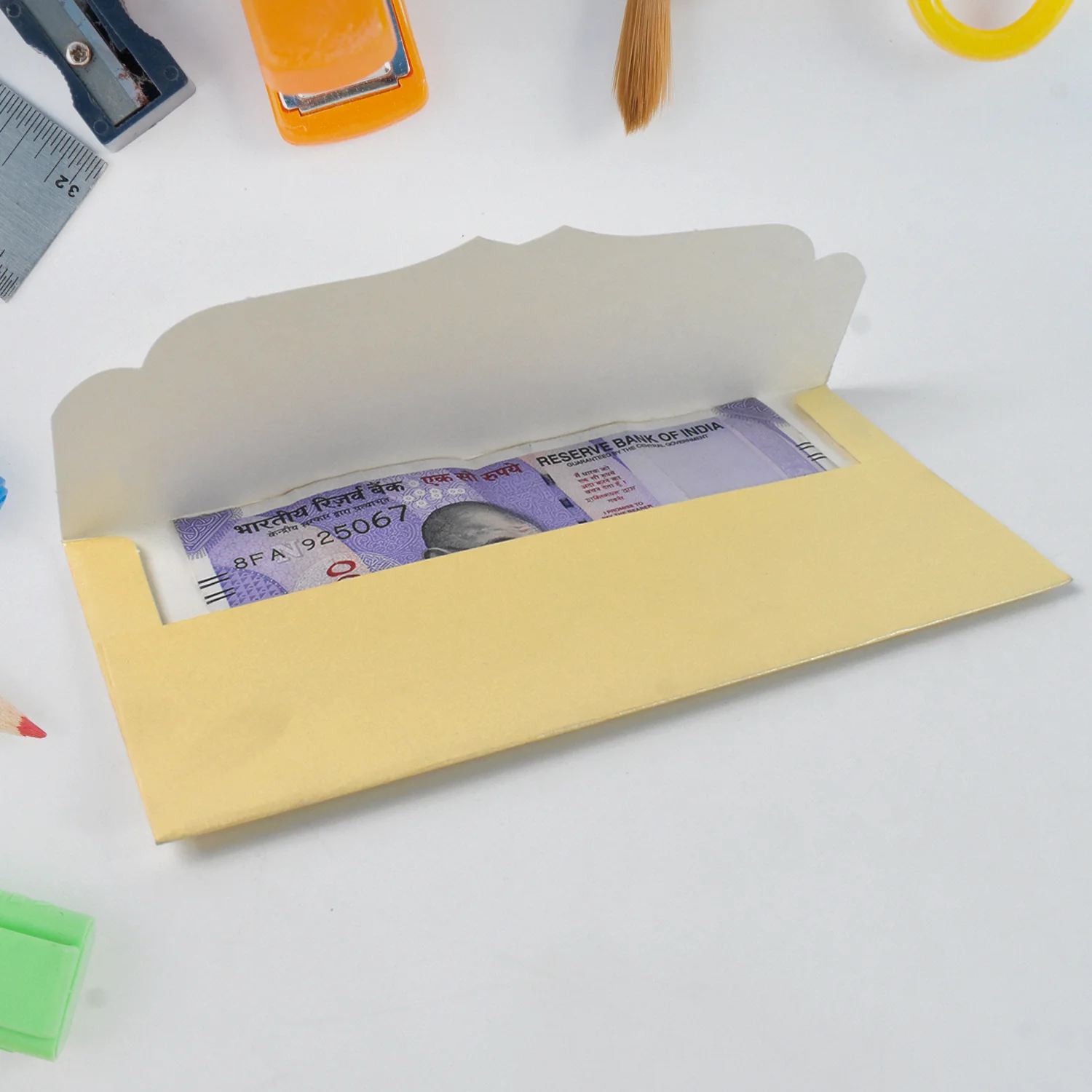 Shagun Money Gift Envelopes – Pack of 10 Elegant Foil Cards - Image 4
