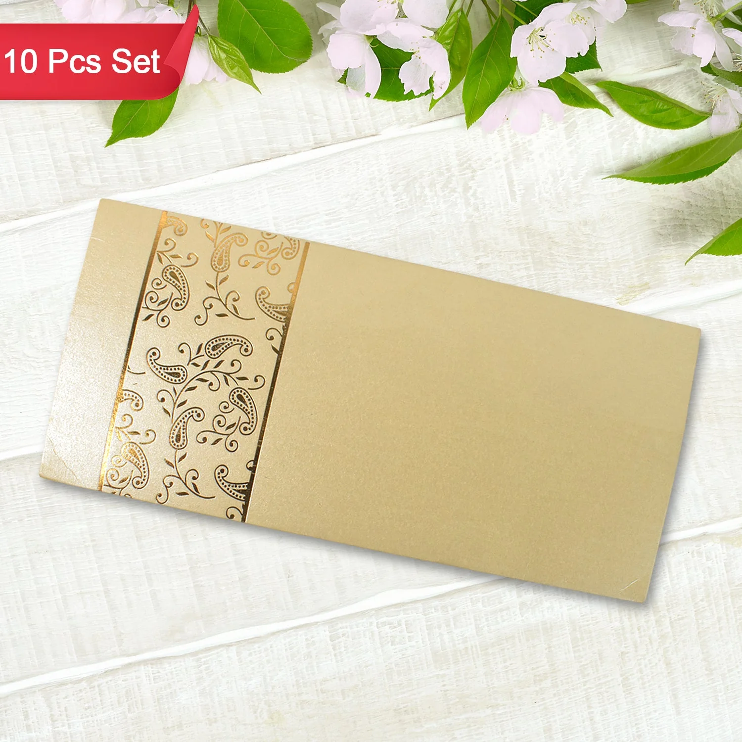 Shagun Money Gift Envelopes – Pack of 10 for Weddings & Birthdays
