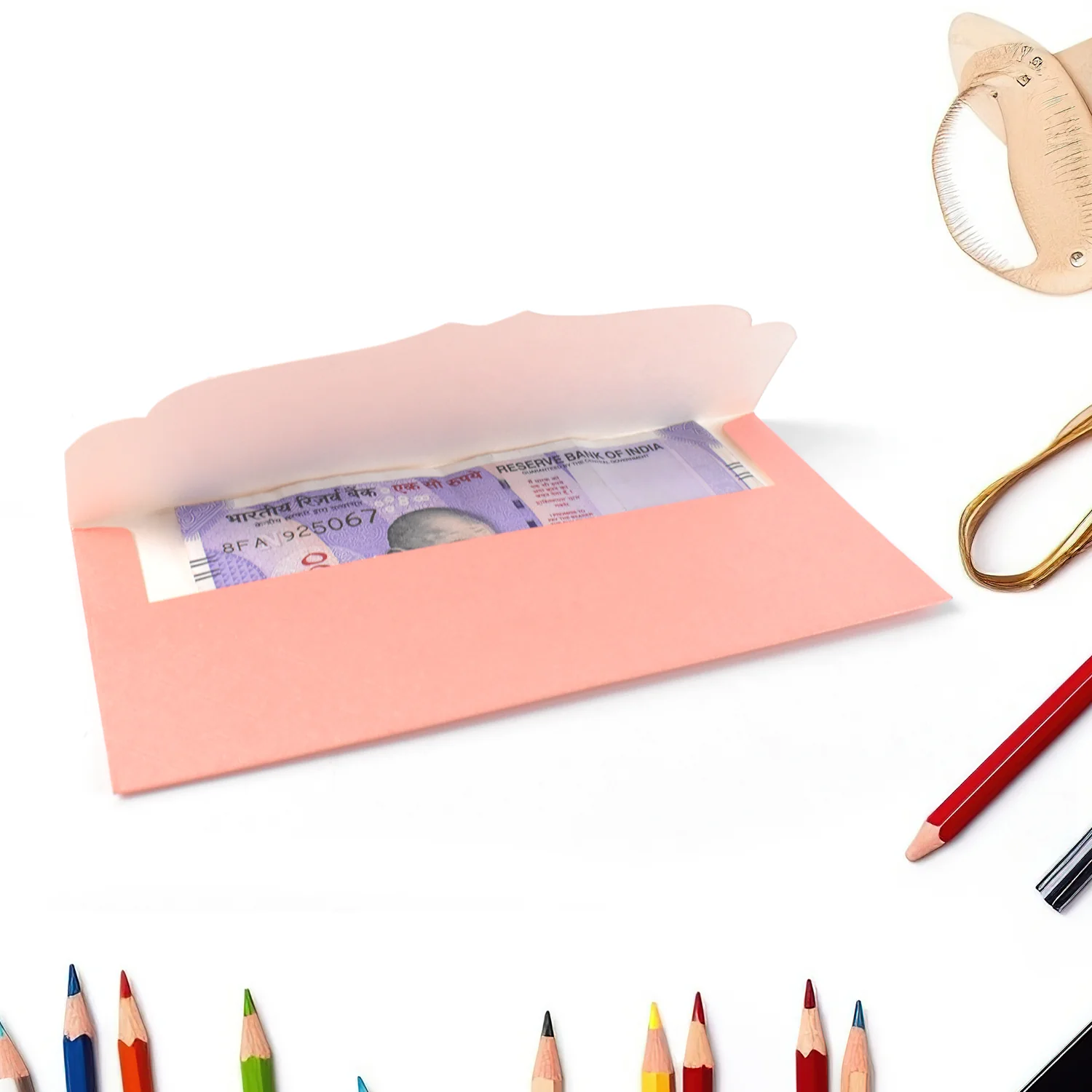 Money Gift Envelopes – Pack of 10 Elegant Shagun Cards - Image 5