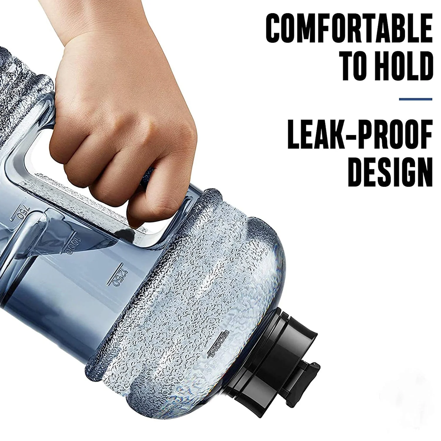 1.5L Gym Water Bottle – Mixer & Strainer | hydrozilla - Image 6