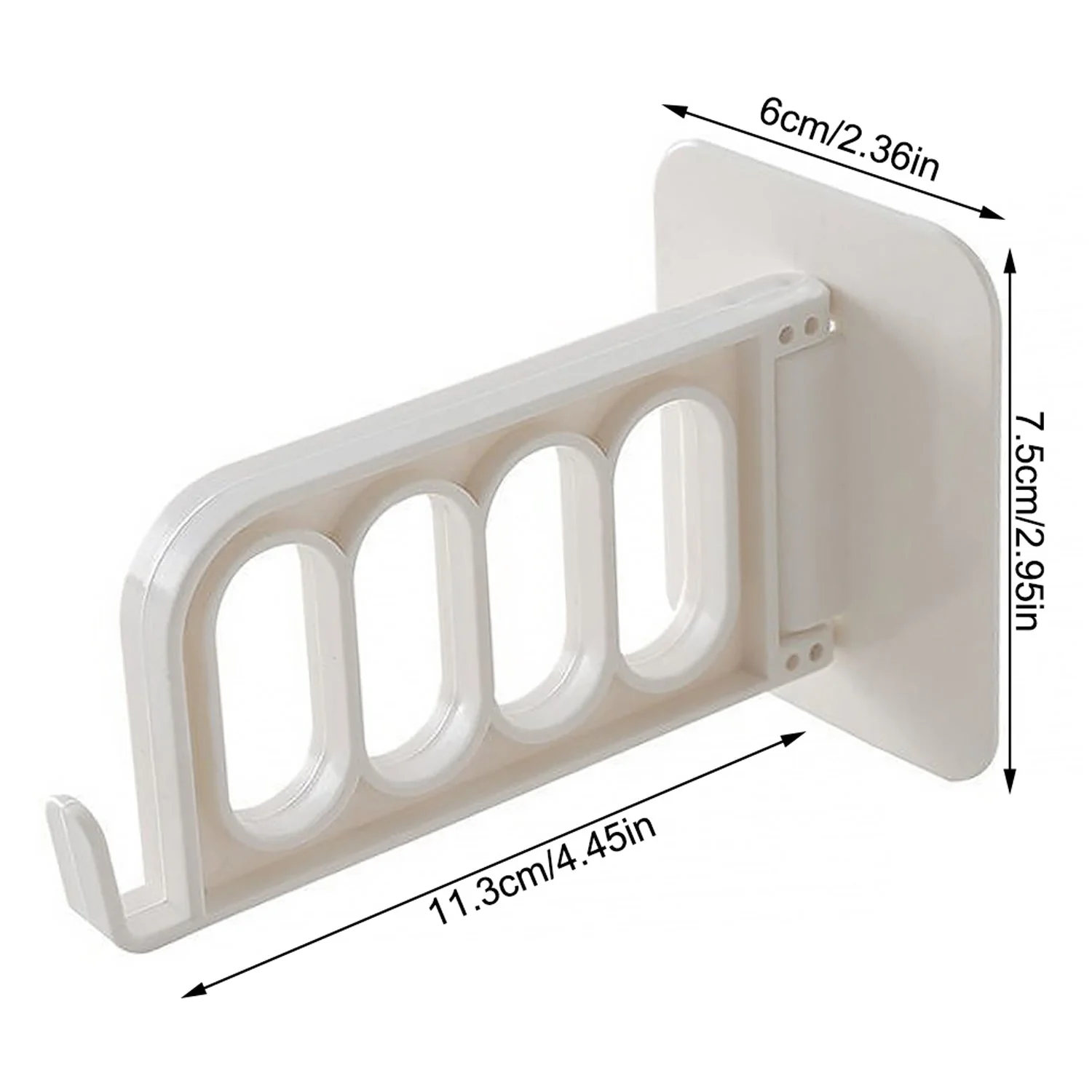 Door Hook for Bathroom & Kitchen – ABS Plastic | GlimmerHome - Image 5