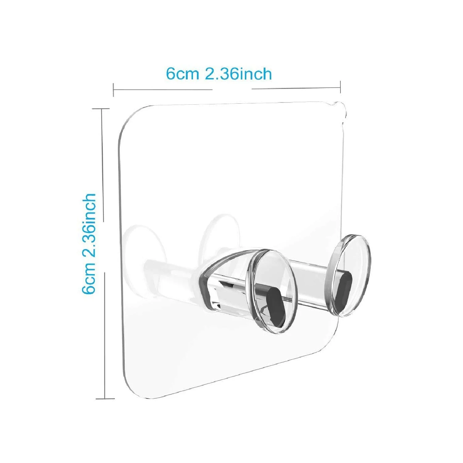 Wall Storage Hooks – No-Drill, Reusable Adhesive | Organivo - Image 4