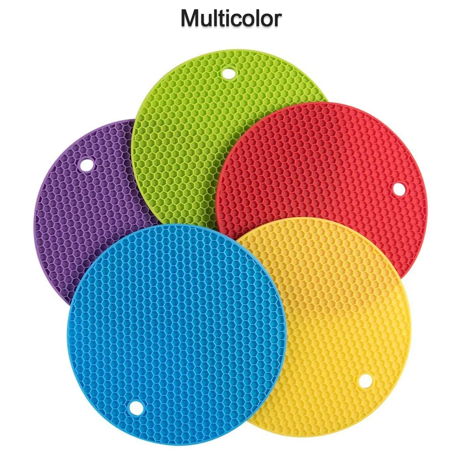Silicone Trivet – Heat-Resistant Hot Pad (13 cm) | Indo Glow - Image 4