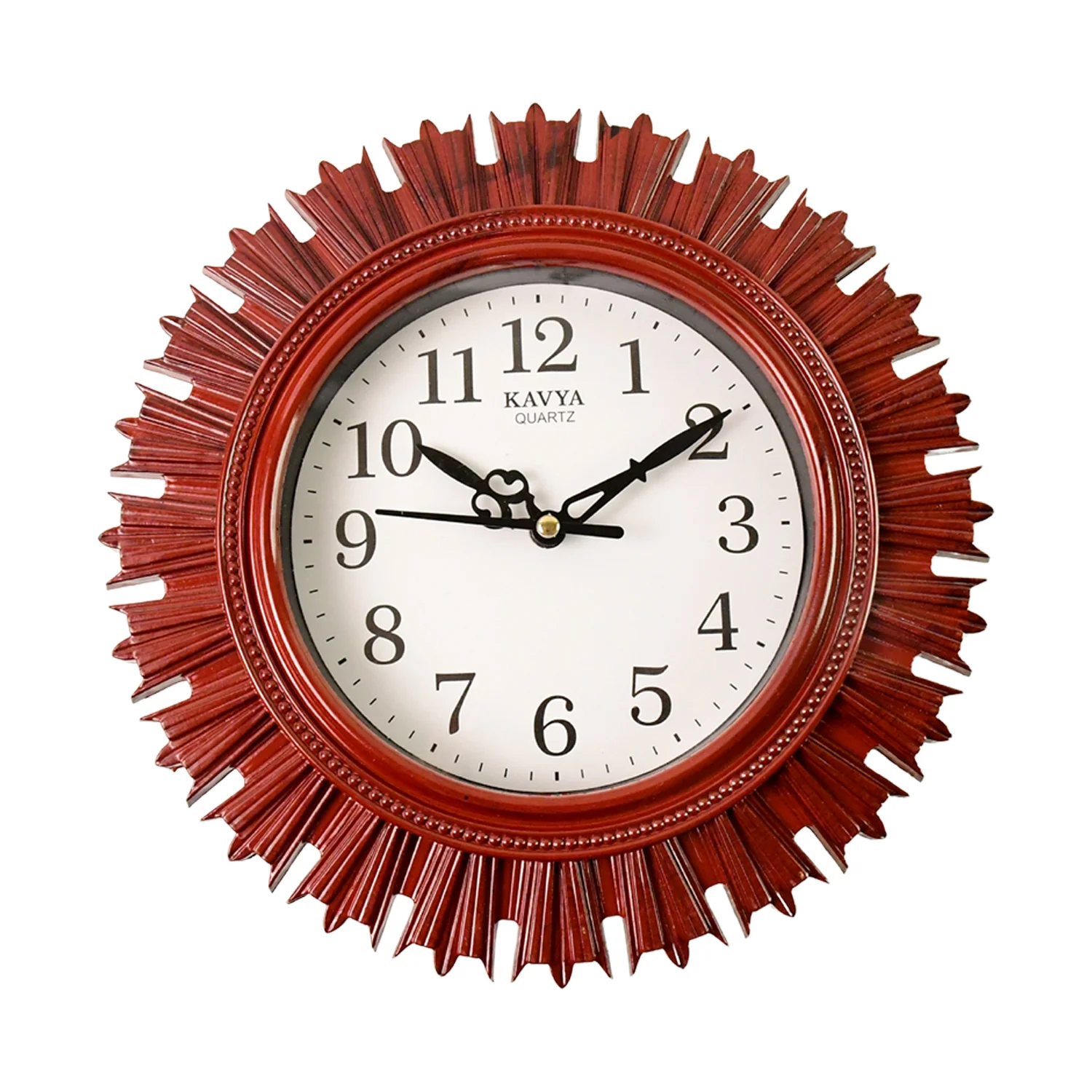 Wooden Look Wall Clock – Silent, Easy-Read for Home | VoltDesk - Image 5