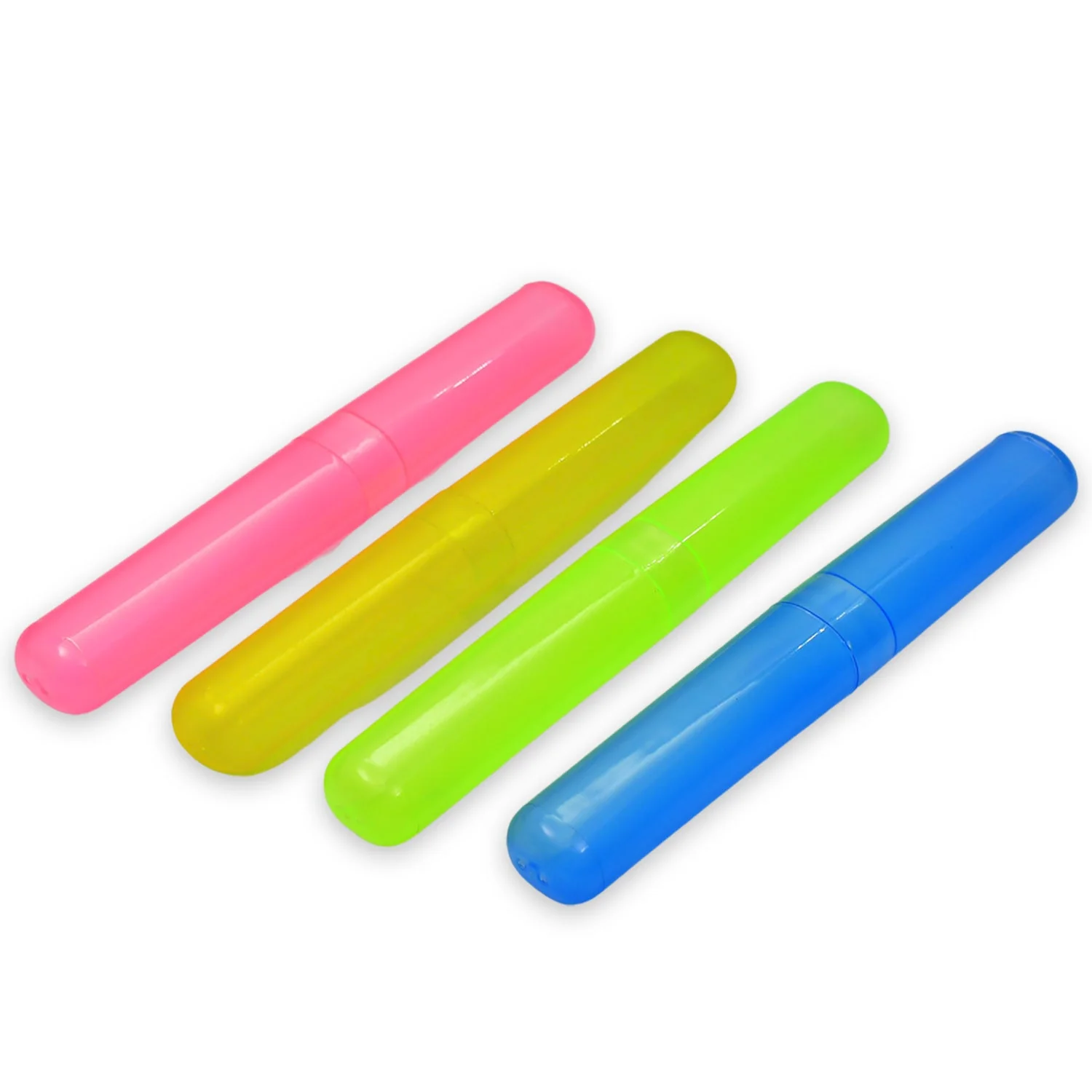 Toothbrush Cover Set (4pc) – Anti-Bacterial Travel Holder | BrushedUp - Image 4