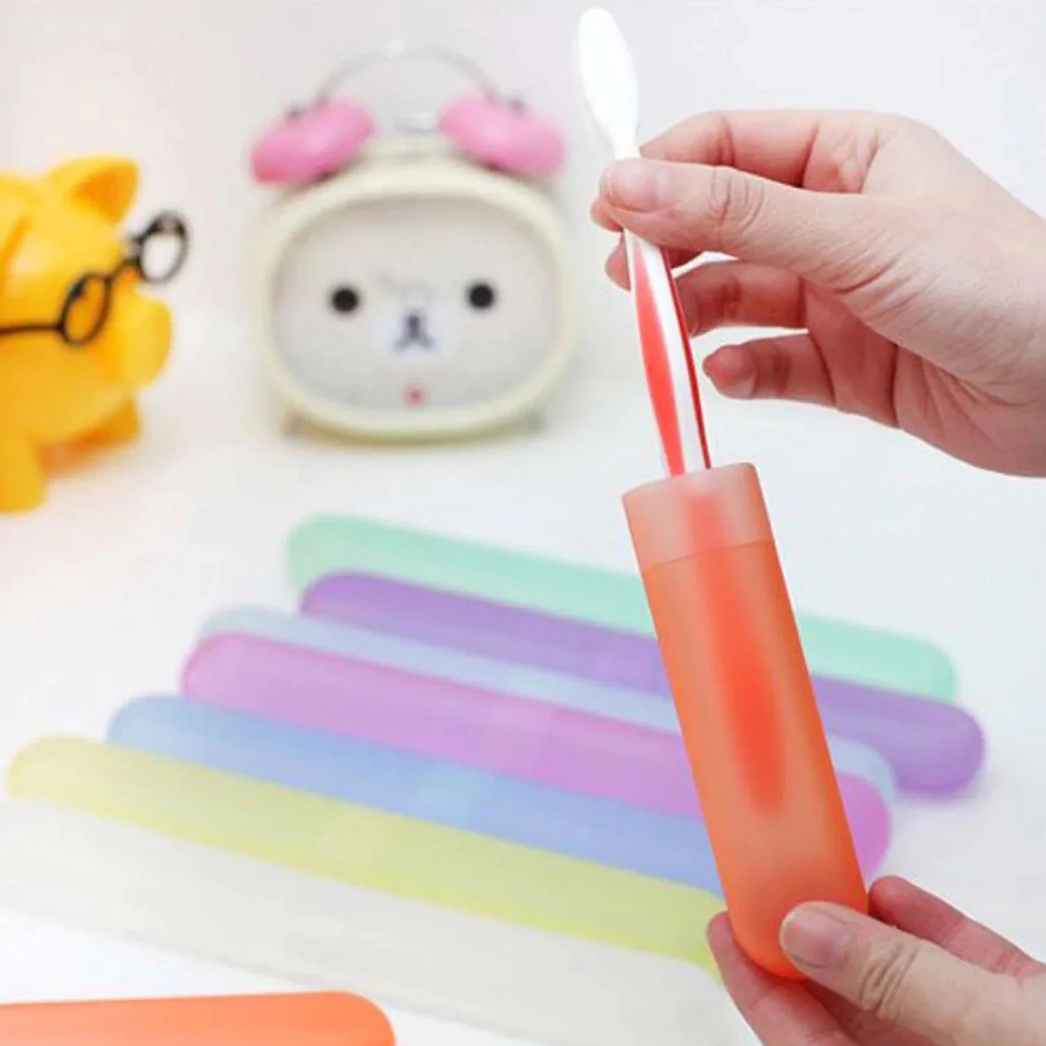 Travel Toothbrush Covers – 6pc Anti-Bacterial Set | BrushedUp - Image 4