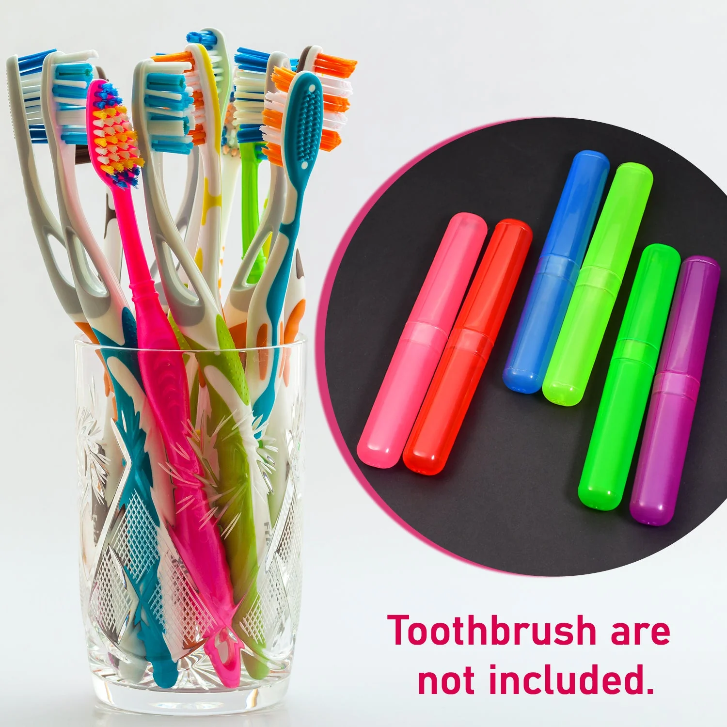 Travel Toothbrush Covers – 6pc Anti-Bacterial Set | BrushedUp - Image 6