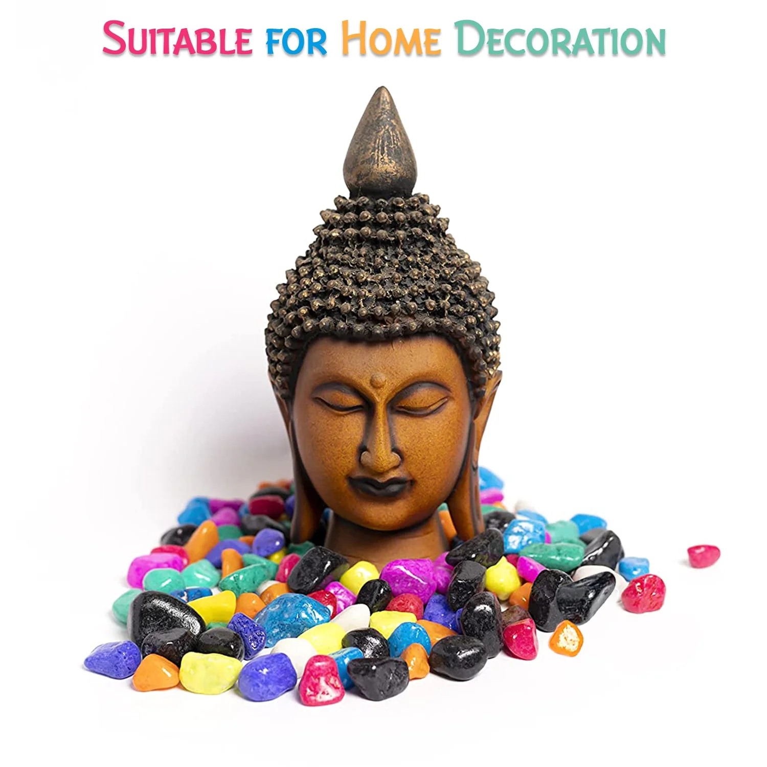 Decorative Pebbles – Multicolor Stones for Garden & Vase | Indo Glow - Image 4