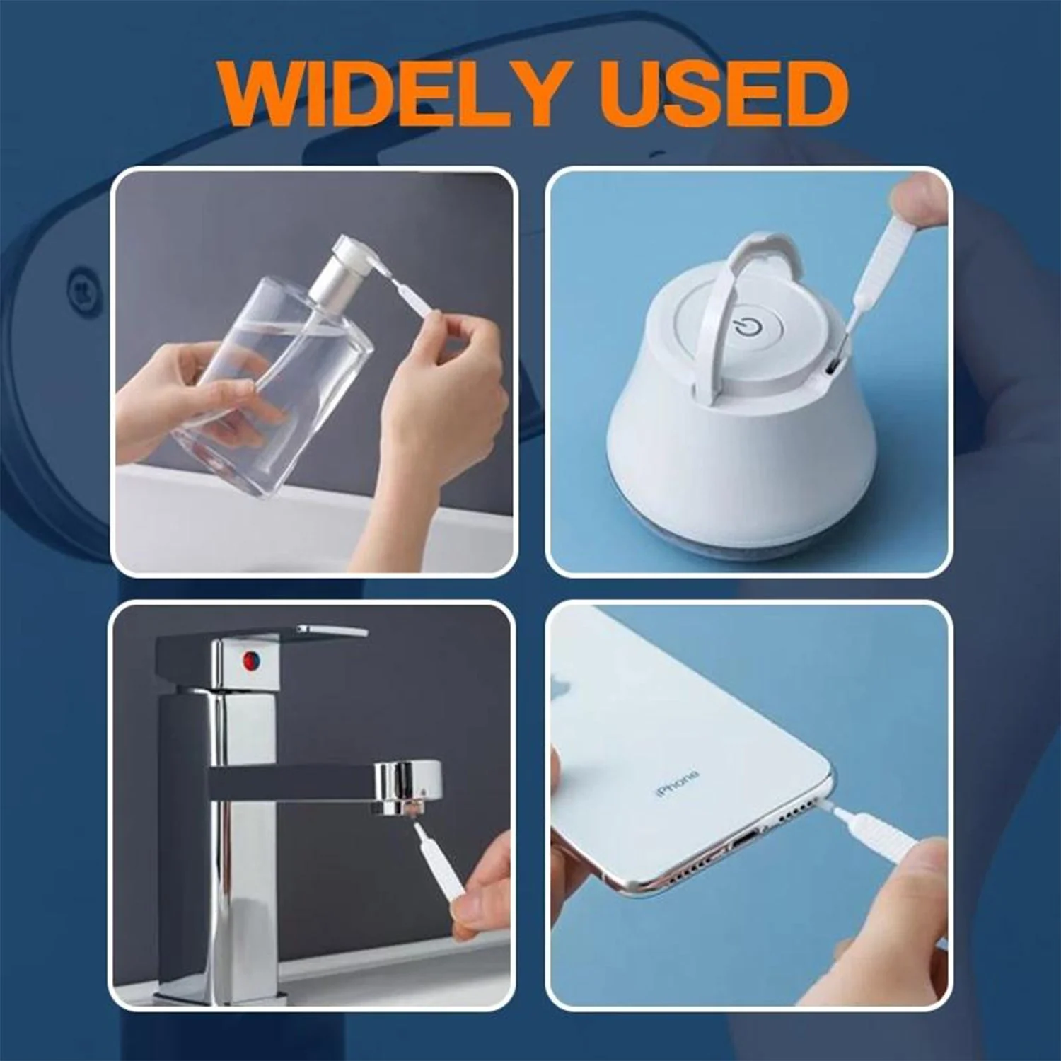 Shower Nozzle Cleaning Brush Set – 10 Pcs Anti-Clog | Mist & Relax - Image 6