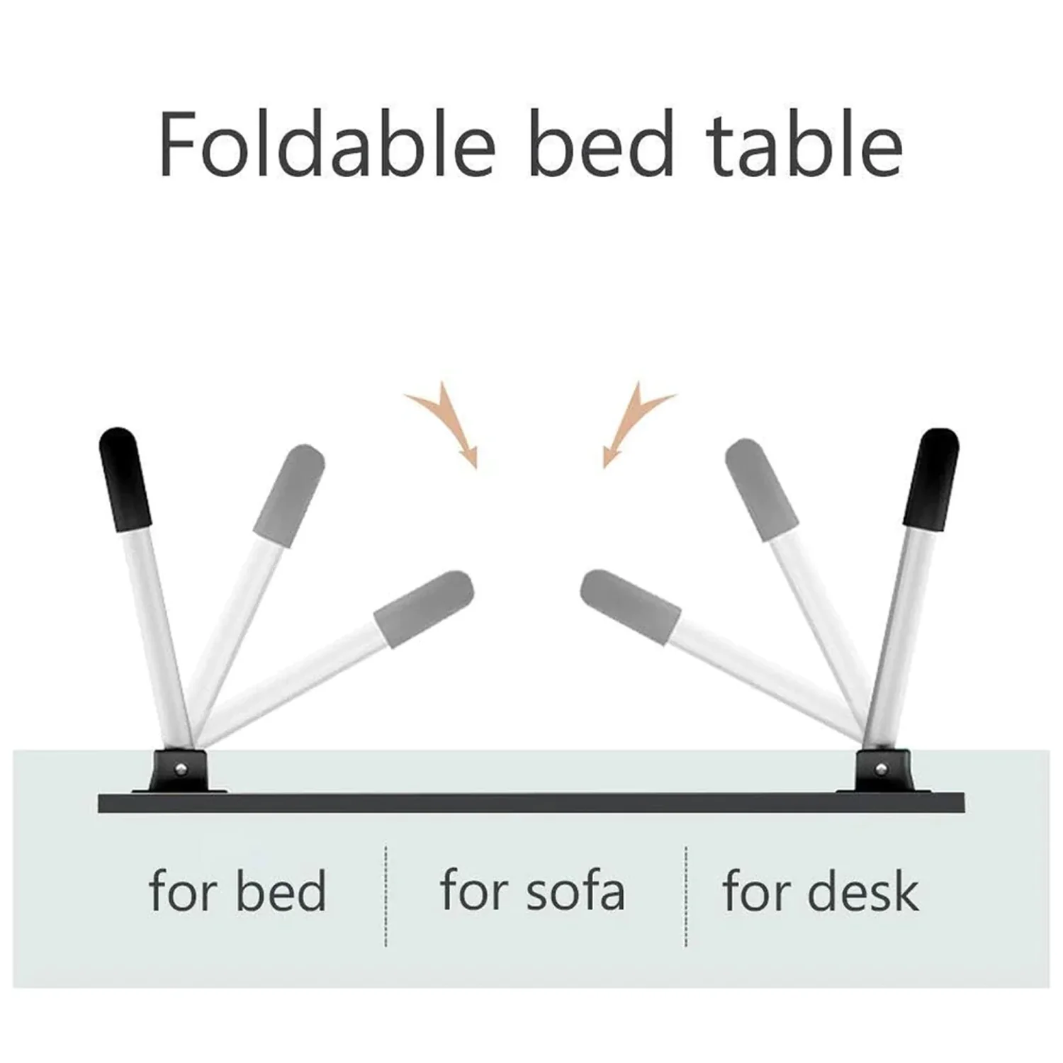 Foldable Laptop Table – Portable Bed Desk with Cup Holder | Deskrova - Image 6