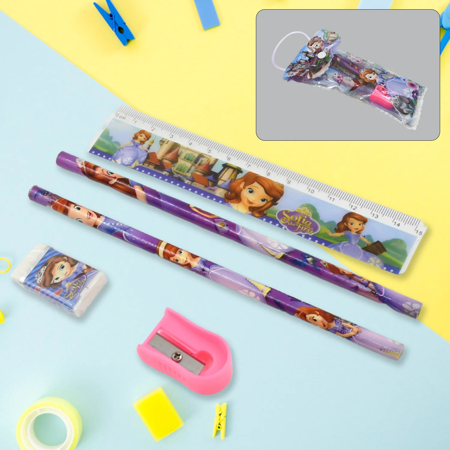 Kids Stationery Gift Set – 5-in-1 School Supplies | Writezo