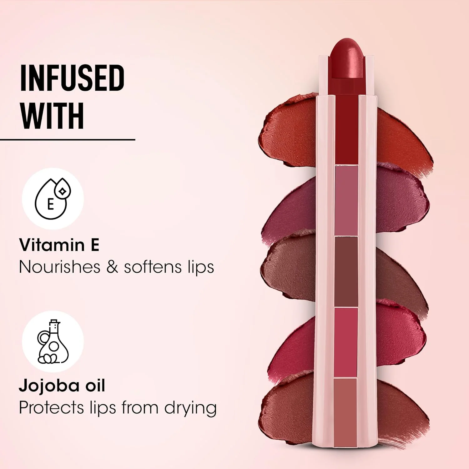 5-in-1 Lipstick – Long-Lasting Matte & Nourishing Lip Color - Image 7