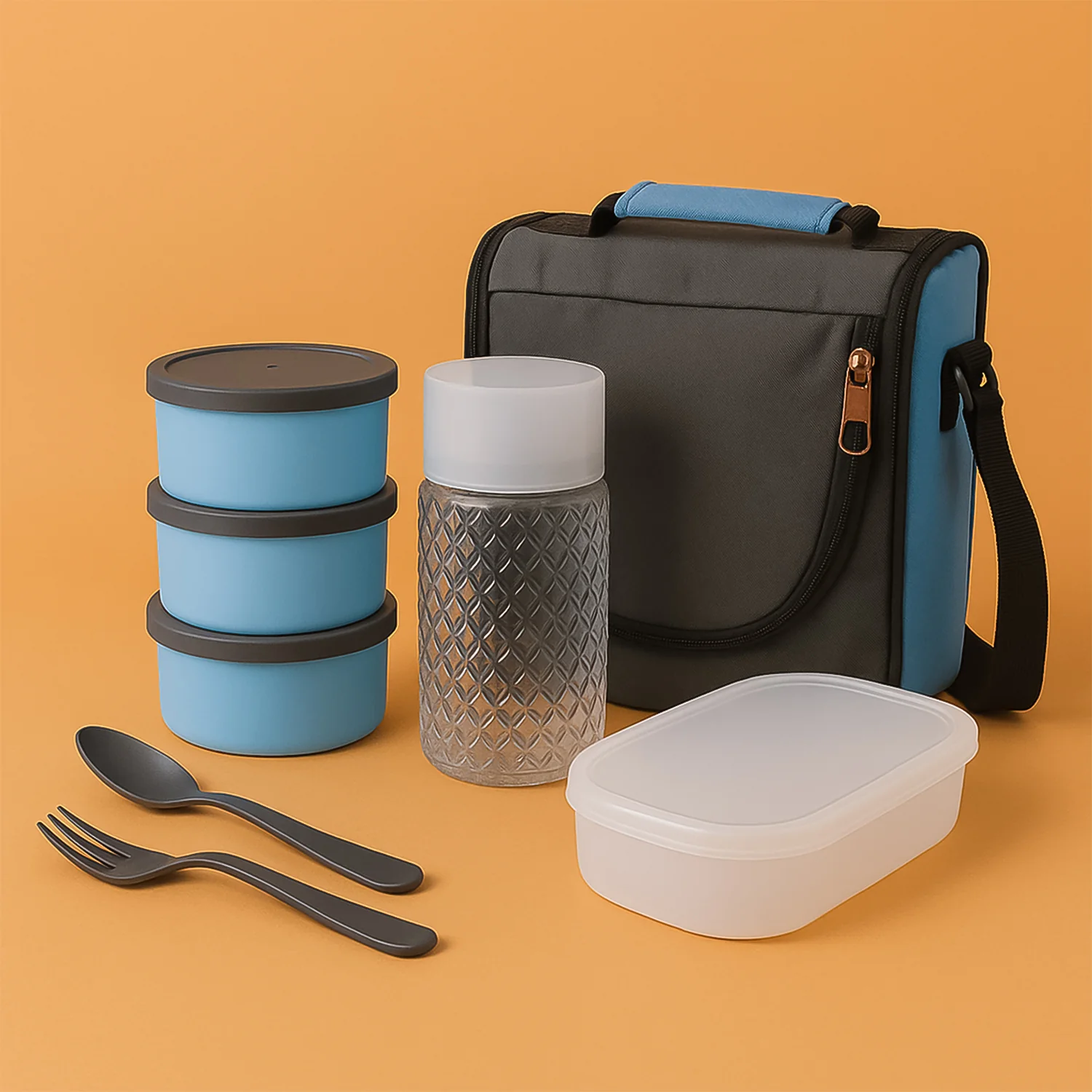 Lunch Box Set – Insulated & Leakproof with Bag | Lunchie Bunchie - Image 5