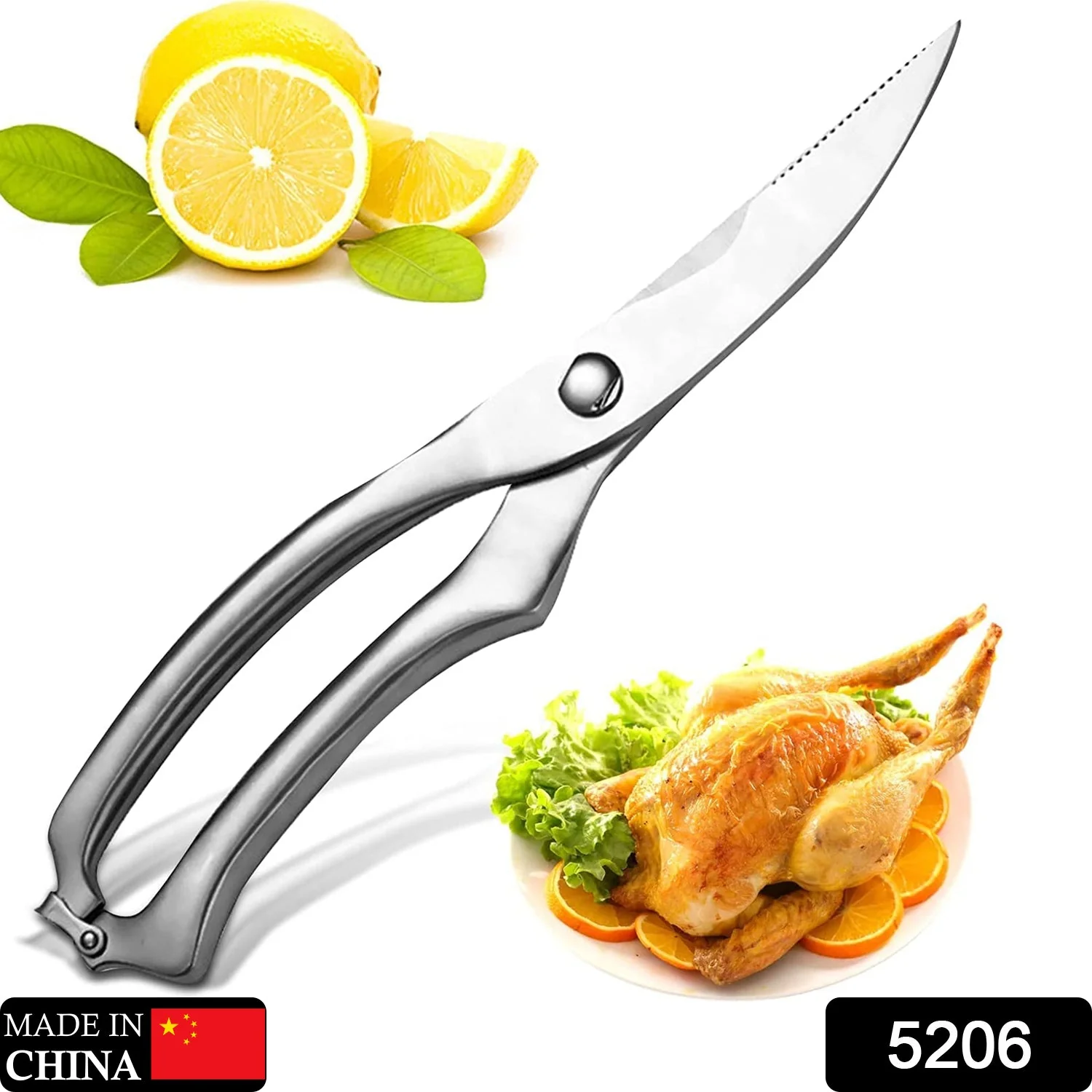 Poultry Shears – Heavy Duty Ultra Sharp Stainless Steel | CookAura - Image 2