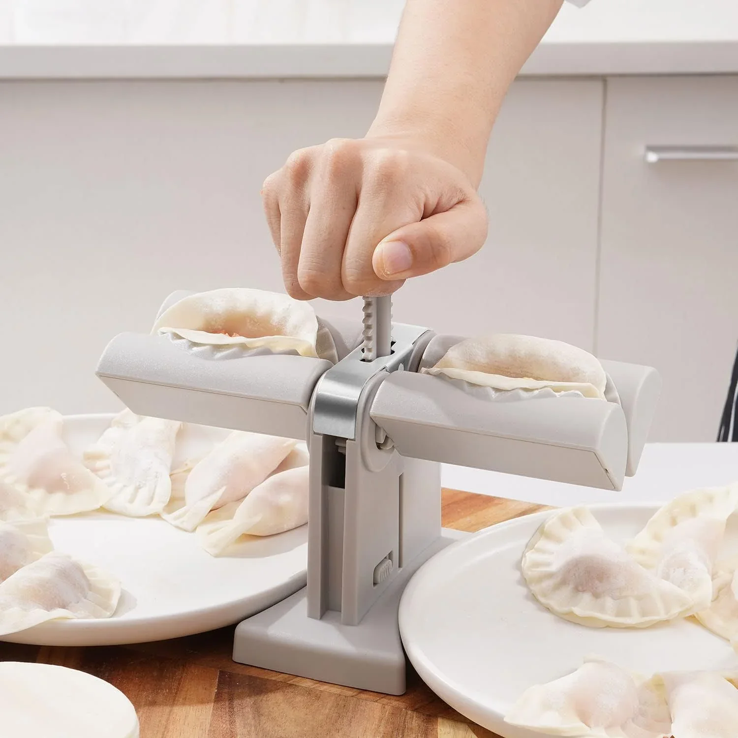 Dumpling Maker Mold – Double Head Press for Momos | Bake & Dwell - Image 8