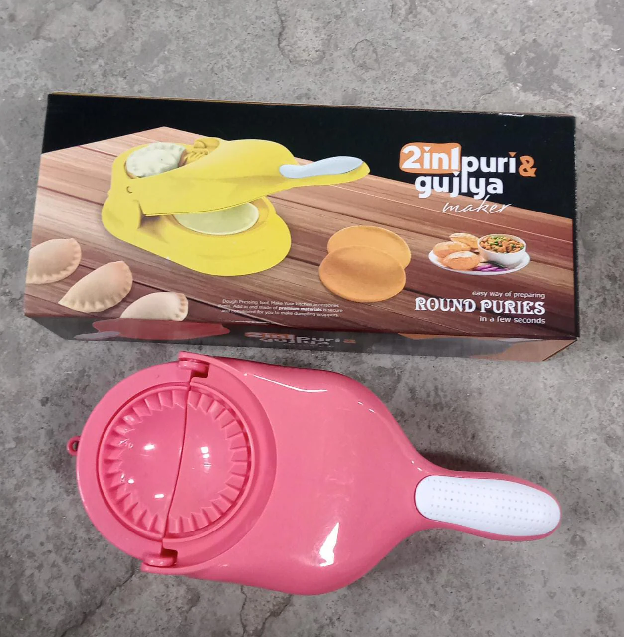 Dumpling Maker – 2-in-1 Gujiya & Momos Press | Bake & Dwell - Image 11
