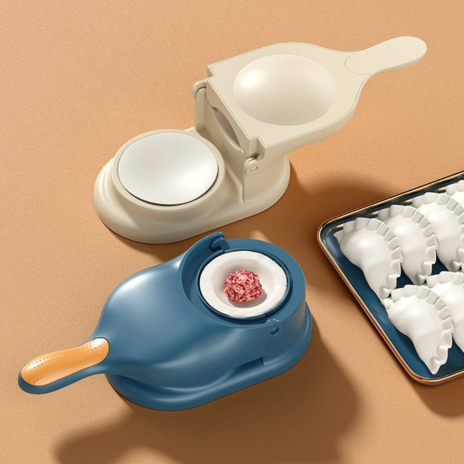 Dumpling Maker – 2-in-1 Gujiya & Momos Press | Bake & Dwell - Image 3