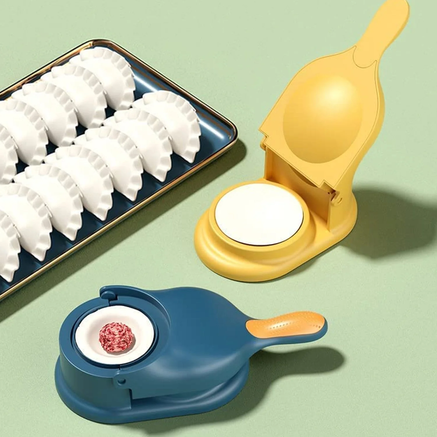 Dumpling Maker – 2-in-1 Gujiya & Momos Press | Bake & Dwell - Image 7