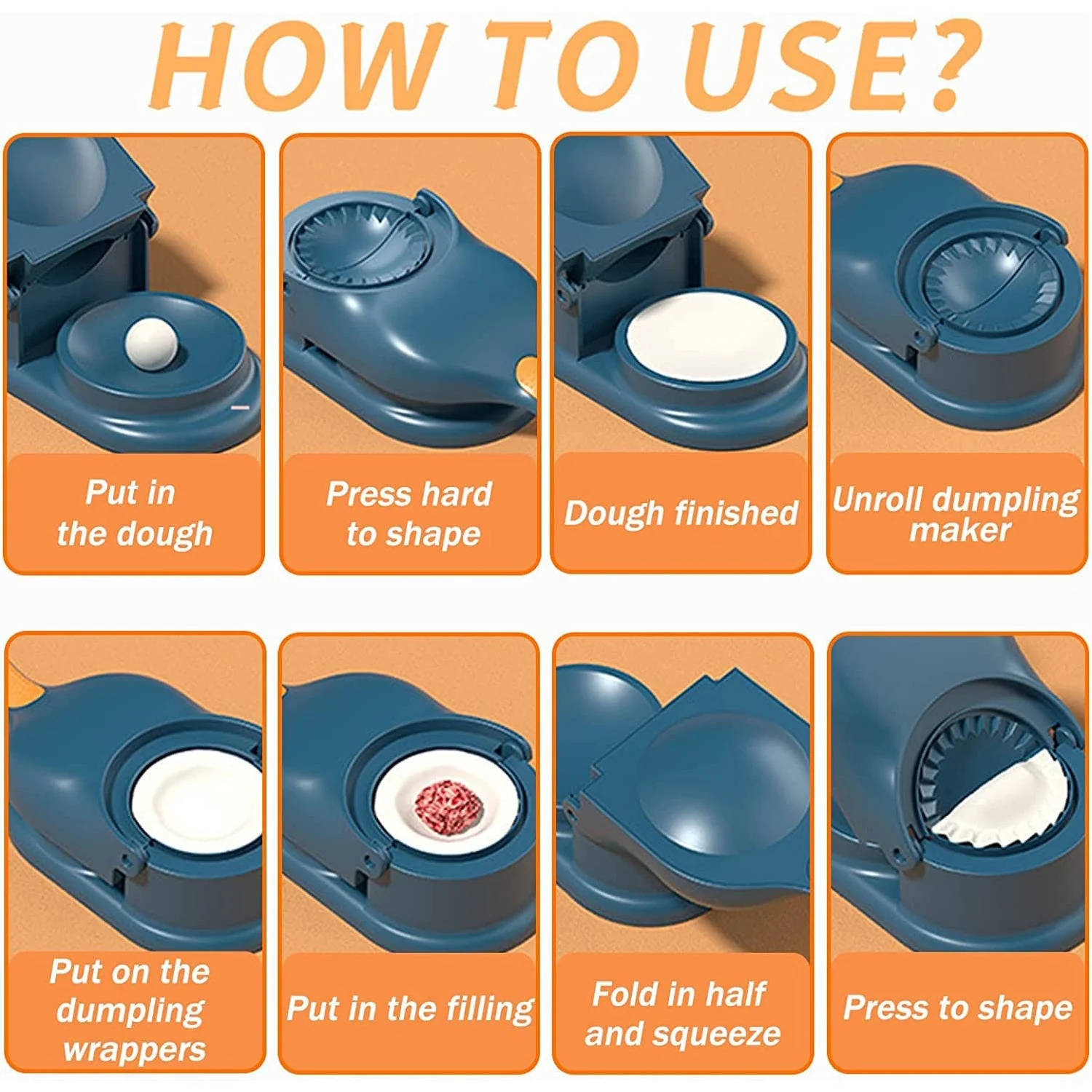 Dumpling Maker – 2-in-1 Gujiya & Momos Press | Bake & Dwell - Image 9