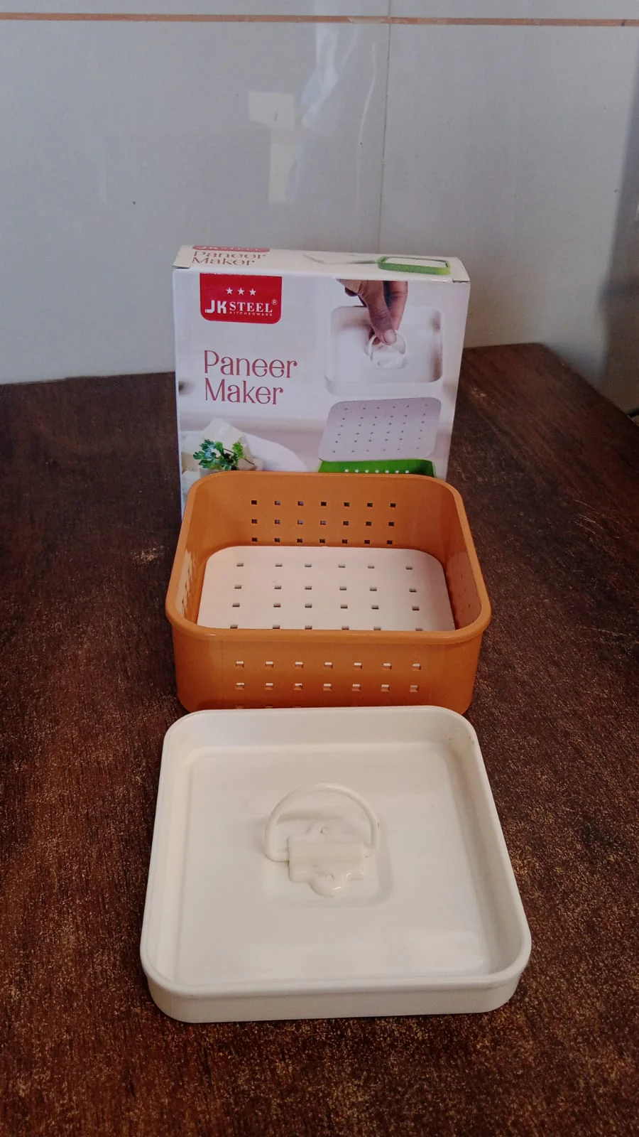 Square Paneer Maker – Easy Homemade Cheese & Tofu Press | Bake & Dwell - Image 7