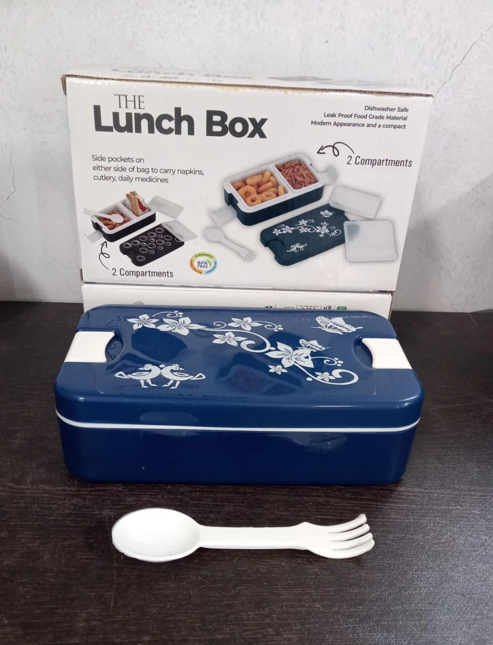 Airtight Lunch Box – 2-Compartment Leak-Proof Tiffin | Lunchie Bunchie - Image 10