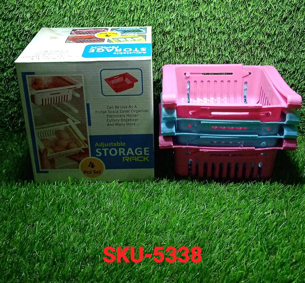 Fridge Storage Basket – Adjustable, Unbreakable Set | Organivo - Image 6