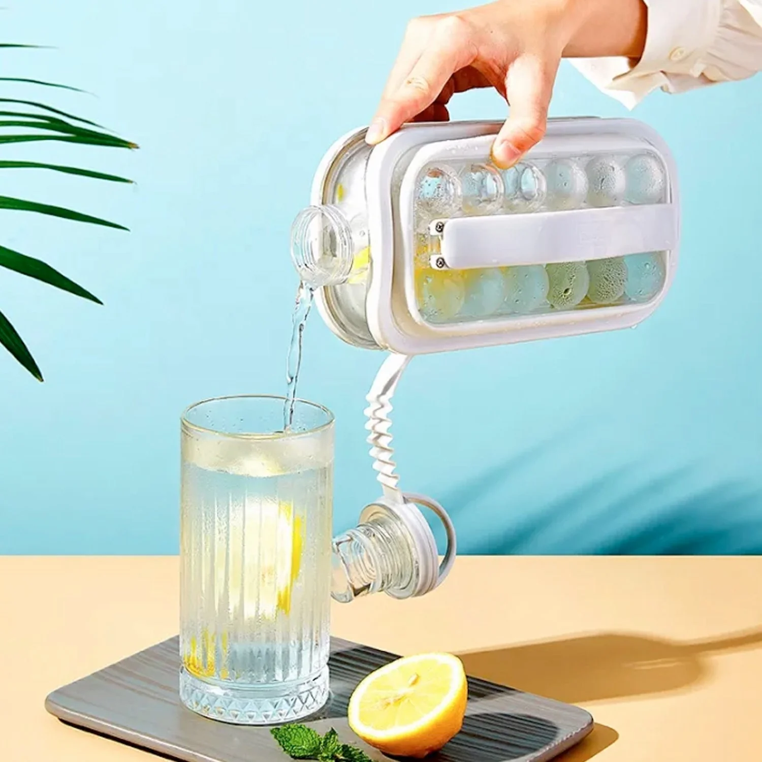 Foldable Ice Tray – 2-in-1 Ice Ball Maker & Bottle | ChefAura - Image 7
