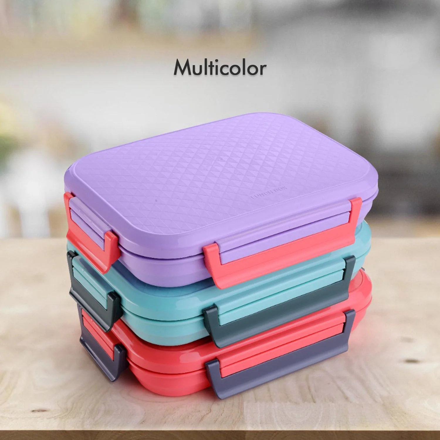 Steel Lunch Box – Multi-Compartment Tiffin for Office & School | Lunchie Bunchie - Image 5