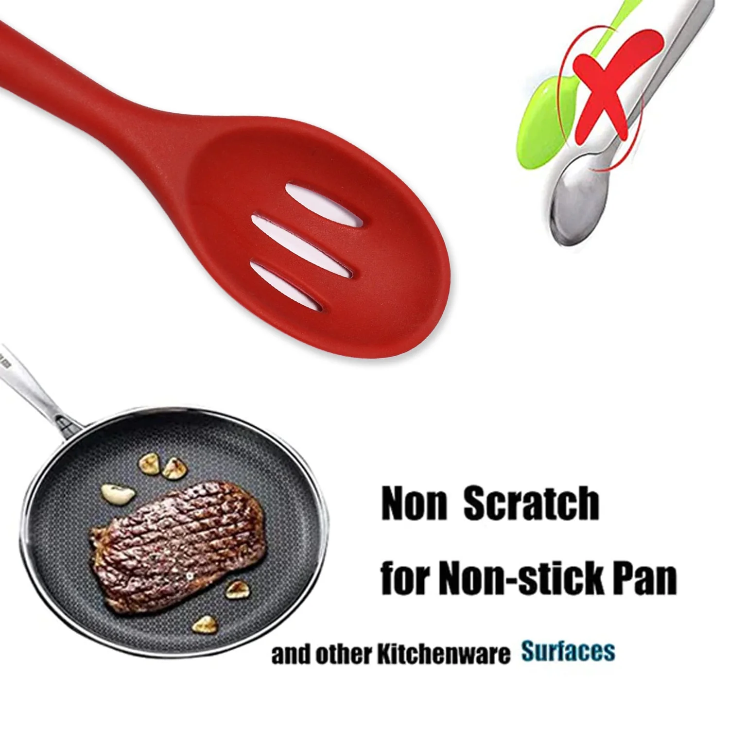 Silicone Kitchen Turner – Non-Stick & Heat-Resistant | Quickslice - Image 6