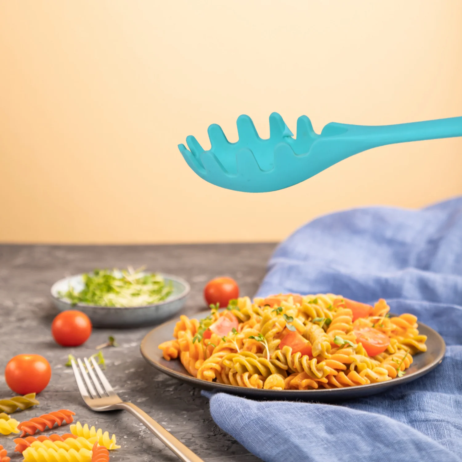 Pasta Fork – Heat-Resistant Non-Slip Spaghetti Server | Quickslice - Image 3