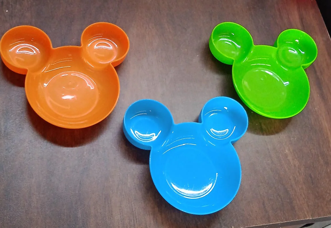 Mickey Mouse Kids Plate – BPA-Free & Unbreakable | Jiaqi - Image 8