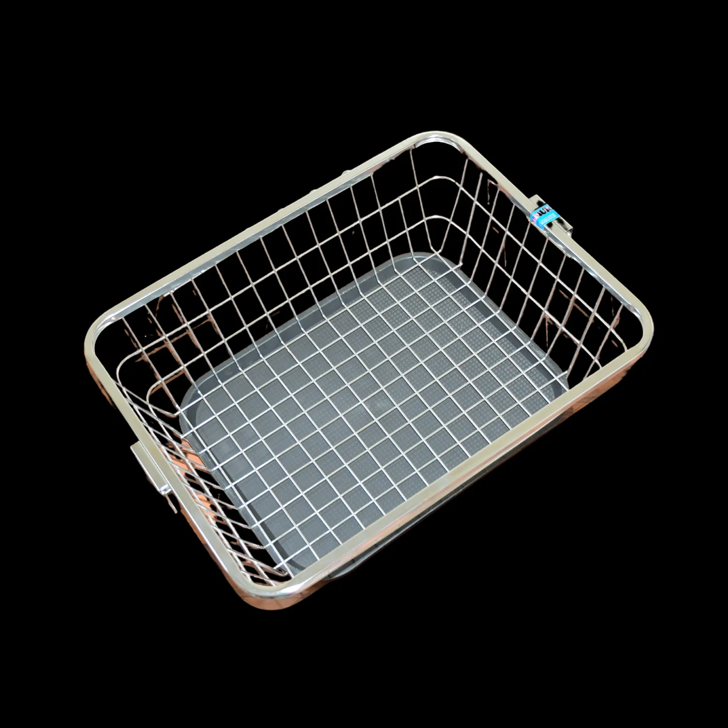 Stainless Steel Dish Drainer – Drip Tray & Utensil Holder | Quickslice - Image 4