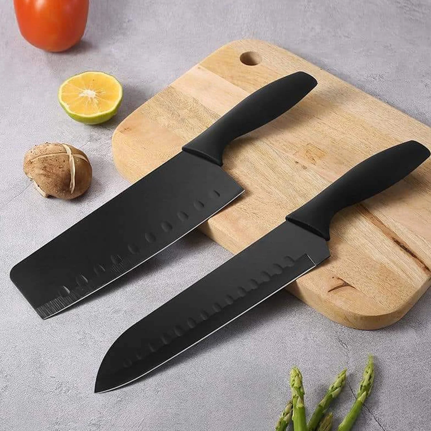 Stainless Steel Kitchen Knife Set – 5-Piece Professional | DeoDap - Image 3