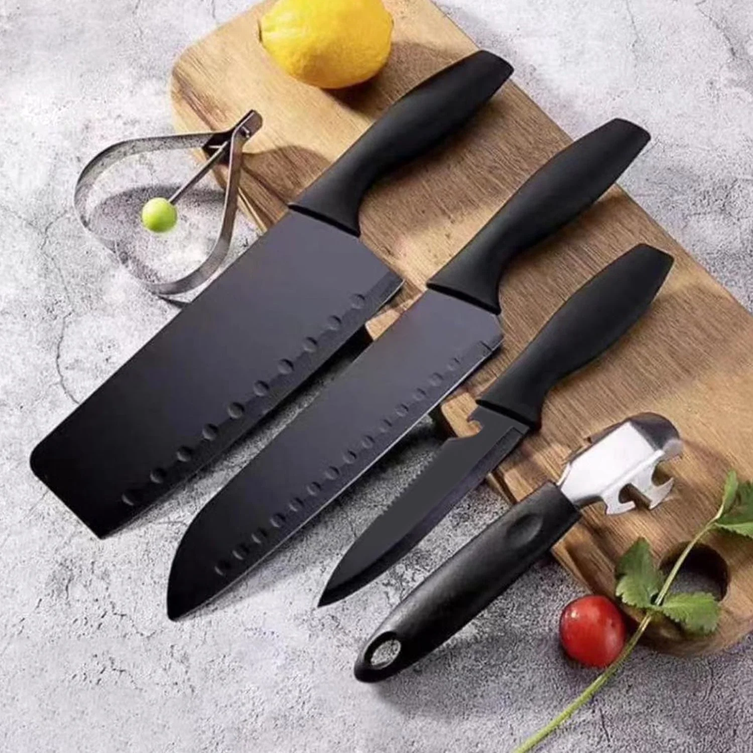 Stainless Steel Kitchen Knife Set – 5-Piece Professional | DeoDap - Image 7