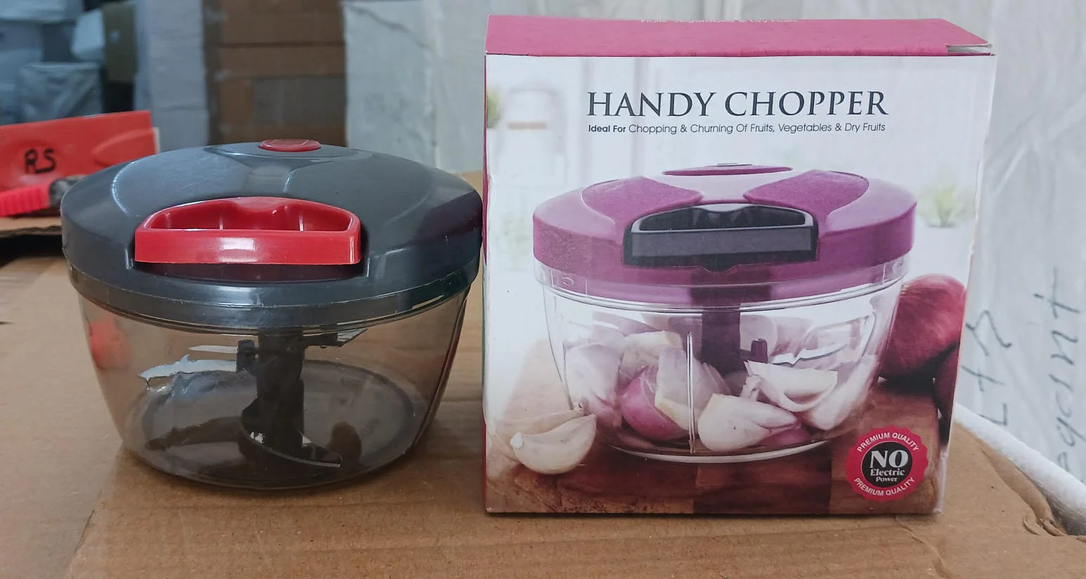 Mini Vegetable Chopper – 550ml, 3 Blades for Quick Prep | Bathora - Image 11