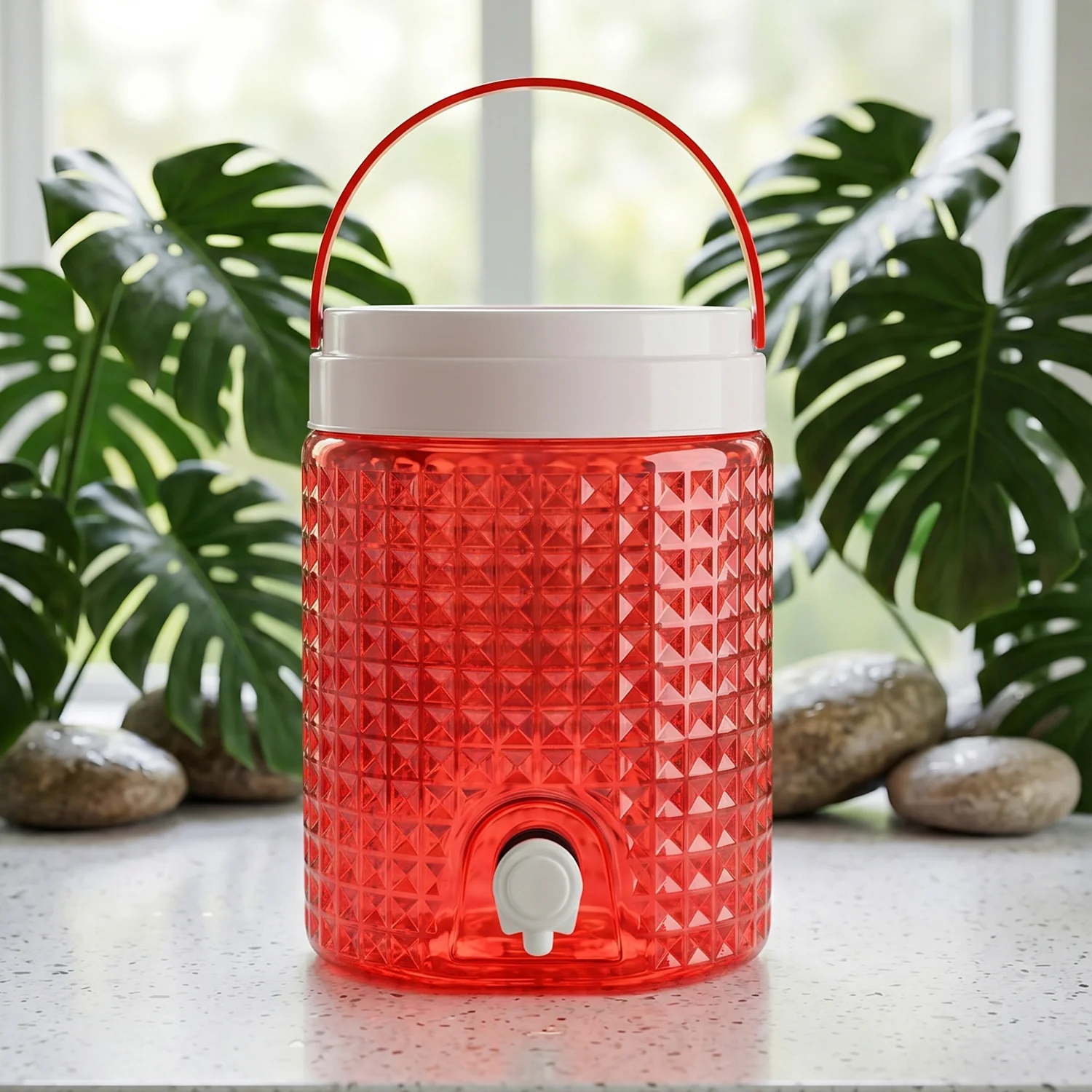 Plastic Water Jug 4.5 Litre – Diamond Cut & Leakproof | ChillPour - Image 8