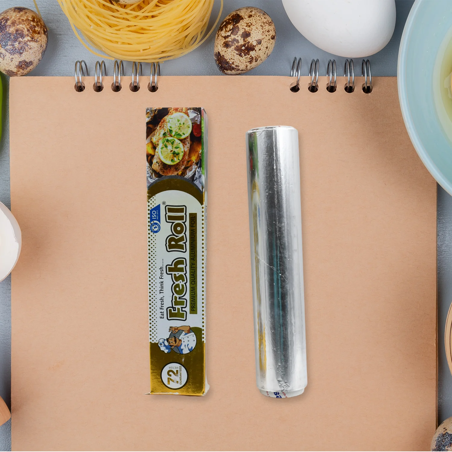 Aluminum Foil Roll – Heavy Duty Food Grade 72 Mtr | Powermate Kitchen - Image 3