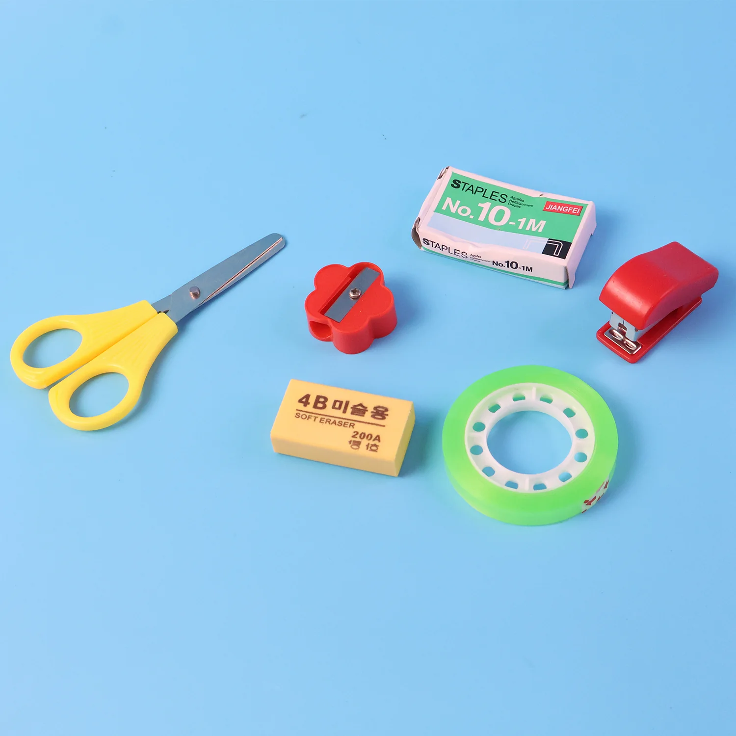 6 in 1 Mini Stationery Kit – Compact Essential Student Set - Image 4