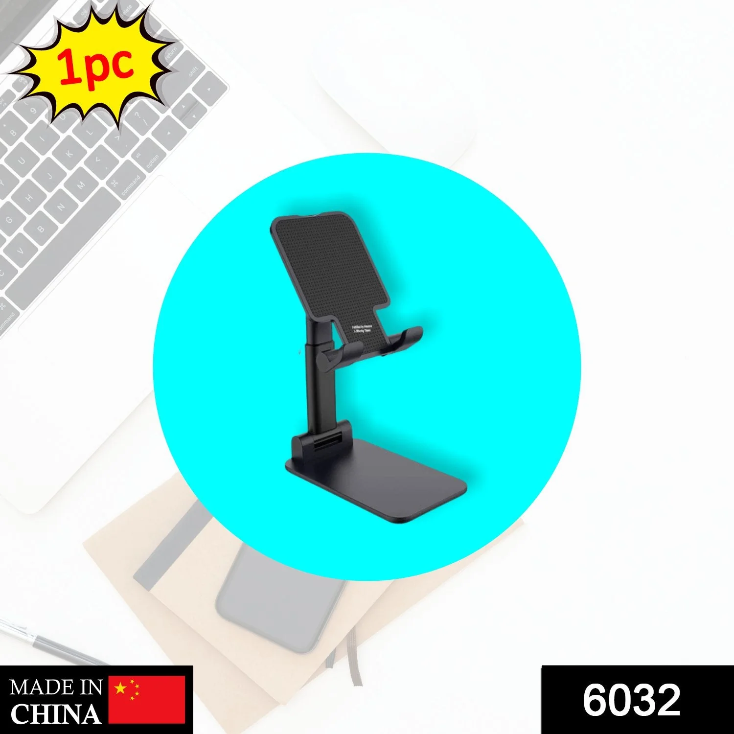 Foldable Mobile Stand – Adjustable Desktop Holder | PHOBIA - Image 2