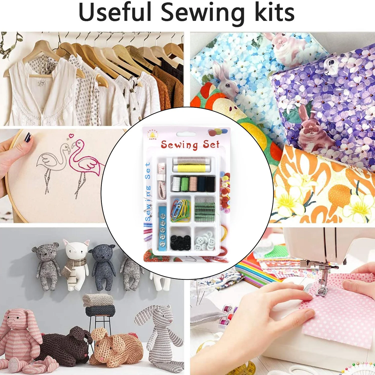 Sewing Kit 62-Pc – Complete Home & Fabric Repair | Styleva - Image 6