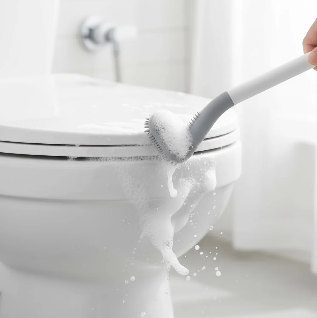 Golf Toilet Brush – Silicone & Wall-Mounted Holder | Storenzo - Image 3