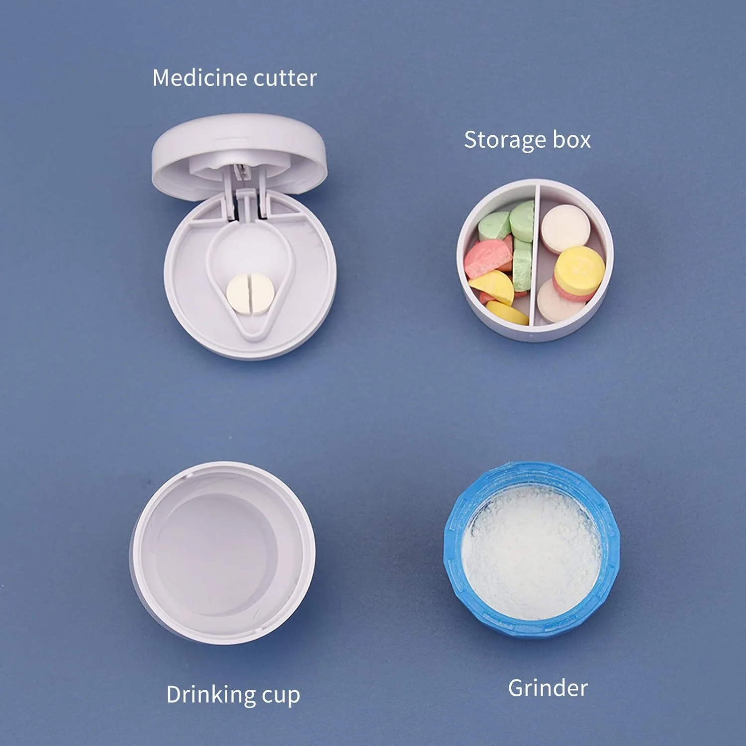 Medicine Cutter – 4-in-1 Pill Crusher & Storage | Organivo - Image 8