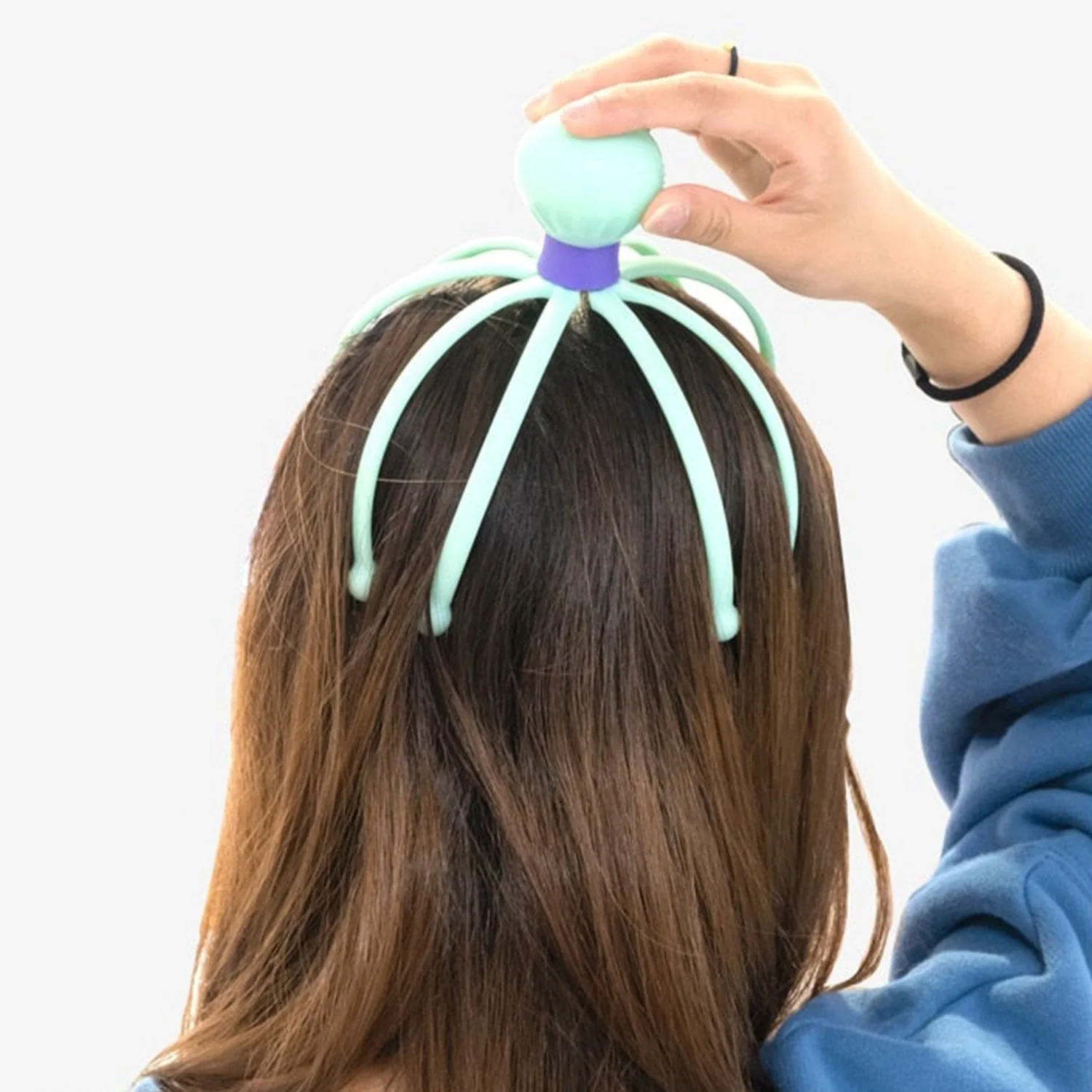 Scalp Massager – Rechargeable Stress Relief & Relaxation | Calm & Curl - Image 7