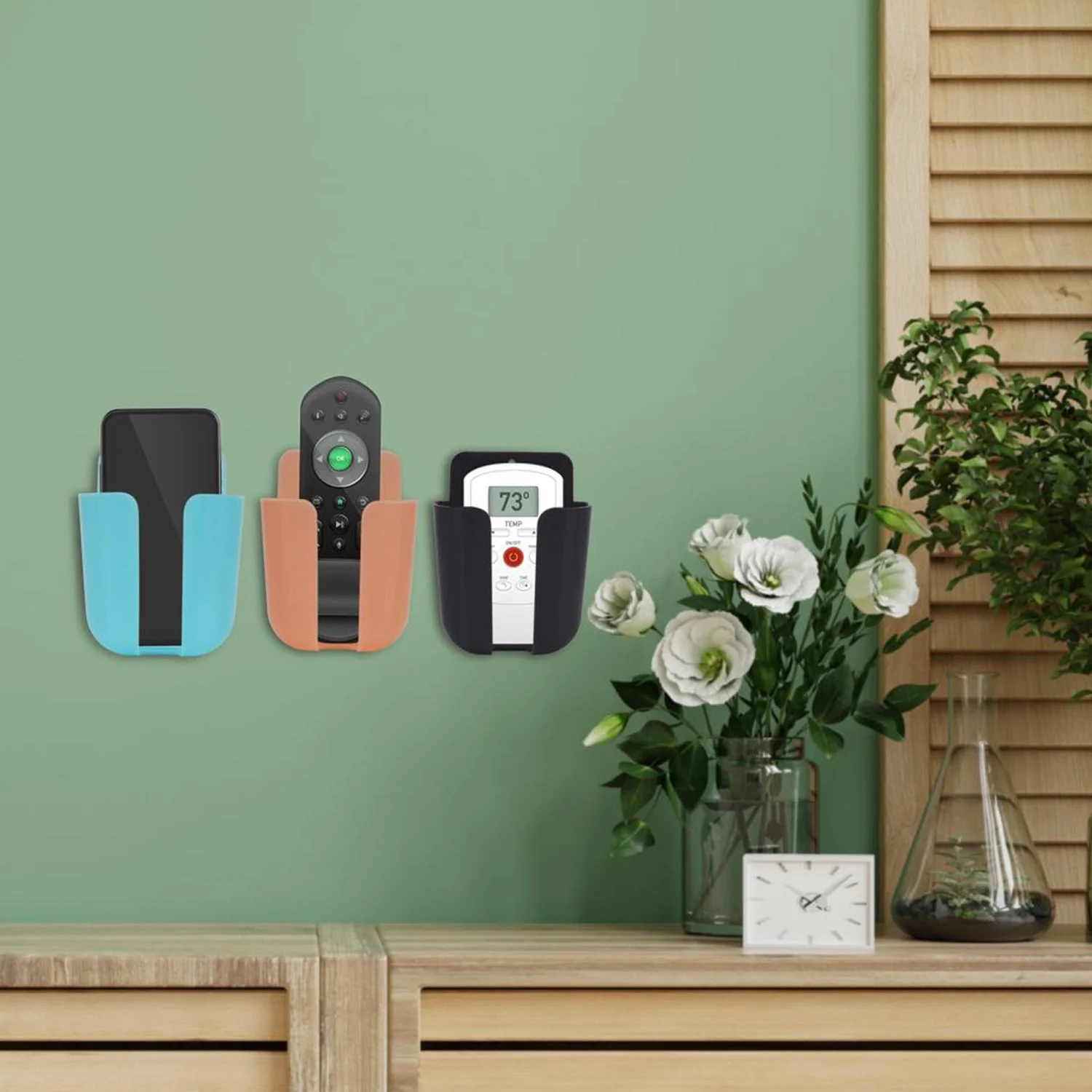 Wall Mounted Phone Holder – Multi-functional Organizer | Organivo - Image 3